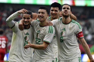 Les Algériens ont fêté un 3e succès dans la phase de groupe KEYSTONE/EPA/JALAL MORCHIDI