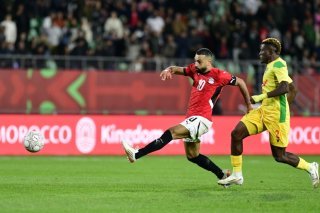 Mohamed Salah inscrit le troisième but égyptien KEYSTONE/EPA/JALAL MORCHIDI