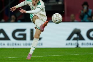 La frappe victorieuse de Boulbina KEYSTONE/AP/Mosa'ab Elshamy