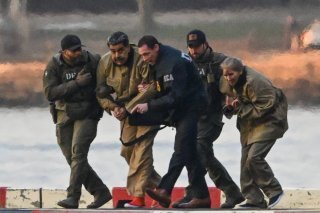 Nicolás Maduro a été capturé par l'armée américaine le 3 janvier à Caracas. KEYSTONE/EPA/Stringer