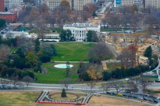 Donald Trump a déjà démoli l'aile est de la Maison-Blanche pour y construire une salle de bal de 1000 places (archives). KEYSTONE/AP/Pablo Martinez Monsivais