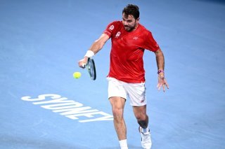 Stan Wawrinka n'est pas parvenu à offrir la victoire à la Suisse KEYSTONE/EPA/DAN HIMBRECHTS