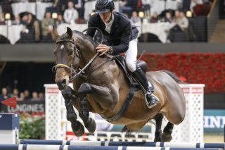 Richard Vogel a été le meilleur dimanche à Bâle KEYSTONE/GEORGIOS KEFALAS