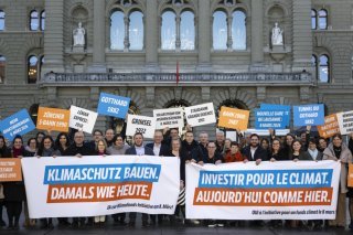 Un fonds pour le climat permet de progresser étape par étape vers un approvisionnement énergétique respectueux de l’environnement (archives). KEYSTONE/ANTHONY ANEX