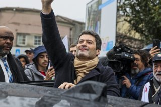 André Ventura pourrait arriver en tête de ce scrutin, mais il aurait très peu de chances de l'emporter au second tour (archives). KEYSTONE/EPA/TIAGO PETINGA