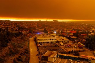 L'Etat de catastrophe naturelle a été déclaré pour les régions chiliennes de Ñuble et du Biblio. KEYSTONE/AP/Javier Torres