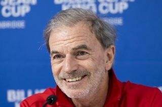 La sélection de Heinz Günthardt affrontera la Tchéquie en qualifications de la BJK Cup KEYSTONE/ANTHONY ANEX