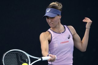 Viktorija Golubic s'est inclinée d'entrée à Melbourne KEYSTONE/AP/MANISH SWARUP