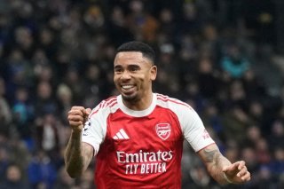 Gabriel Jesus a signé un doublé face à l'Inter KEYSTONE/AP/Luca Bruno
