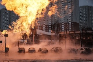 Plusieurs immeubles résidentiels ont été touchés à Kiev et Kharkiv par les bombardements russes (archives). KEYSTONE/EPA/OLEG PETRASYUK