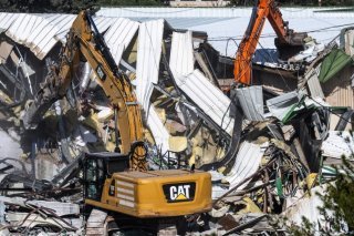 Les bâtiments de l'UNRWA à Jérusalem-Est avaient été détruits en partie mardi par les autorités israéliennes (archives). KEYSTONE/EPA/ATEF SAFADI