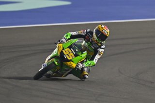 Noah Dettwiler fera son retour dans le championnat Supersport italien KEYSTONE/EPA/NOUSHAD THEKKAYIL