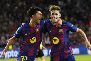 L'espoir Dro Fernandez (à gauche) quitte le Barça pour le PSG KEYSTONE/EPA EFE/SIU WU