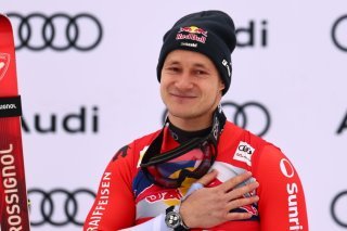 Déçu par sa 2e place en descente à Kitzbühel, Odermatt espère rebondir dès mardi à Schladming KEYSTONE/EPA/ANNA SZILAGYI