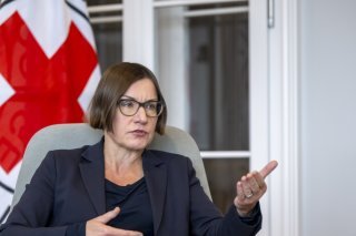 Mirjana Spoljaric appelle la communauté internationale à "améliorer d'urgence la situation humanitaire dramatique à Gaza" (archives). KEYSTONE/MARTIAL TREZZINI