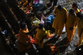 La Fête hindouiste du Thaipusam bat son plein à Kuala Lumpur. KEYSTONE/EPA/FAZRY ISMAIL