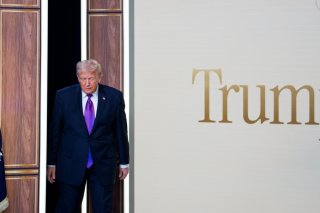 Le président américain Donald Trump veut un accord "amélioré" sur les armes nucléaires. KEYSTONE/EPA/AARON SCHWARTZ / POOL