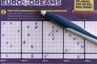 Huit pays européens proposent l'Eurodreams, dont la Suisse (archives). KEYSTONE/GAETAN BALLY