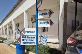 Les stages cliniques des étudiantes en soins infirmiers ont lieu à l'hôpital de Richard Toll, au Sénégal