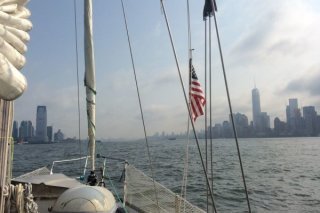 arrivée à new york