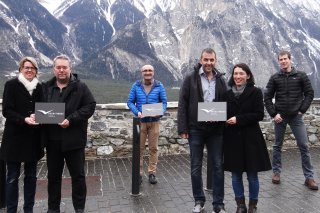 Distinction des entreprises partenaires du Parc naturel Pfyn-Finges