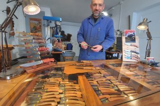 Sylvain et ses magnifiques couteaux