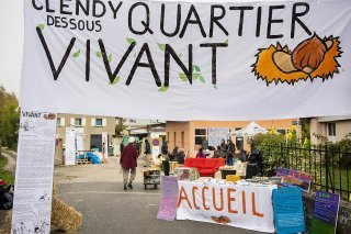 La parcelle a été occupée à l'issue d'une manifestation qui s'est tenue samedi en ville.