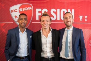 Gelson Fernandes, Massimo Cosentino et Bathélémy Constantin