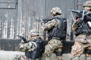L'école de police militaire 19 de Sion