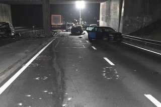 En tout, six véhicules ont été impliqués dans l'accident.