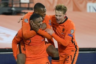 La joie des Néerlandais, qualifiés pour le Mondial 2022