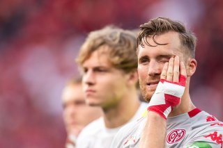 Silvan Widmer (au premier plan): un début de saison remarquable à Mayence.