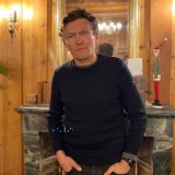 Sylvain Tesson, au Grand Hotel & Kurhaus à Arolla