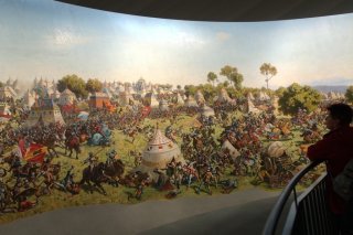 Le "Panorama de la bataille de Morat" avait été exposé sur l'arteplage de Morat dans le cadre d'Expo.02 (archives).