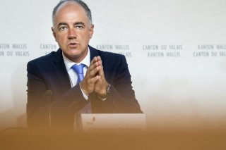 Christophe Darbellay, conseiller d'Etat valaisan, veut présenter sa candidature pour un troisième mandat. (Image d'illustration) (KEYSTONE/Jean-Christophe Bott)