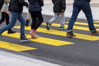 Dans son rapport au Grand Conseil, le Conseil d'Etat genevois se dit favorable à l'initiative piétonne des Verts "Pour un canton qui marche", qui vise à améliorer les conditions des déplacements à pied (illustration).