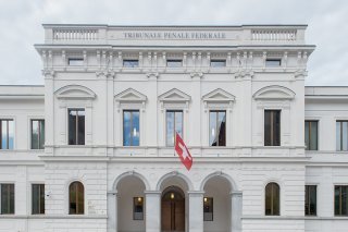 Le procès en appel de la Falcon Private Bank et de son ex-CEO a débuté ce matin devant le Tribunal pénal fédéral à Bellinzone (archives).