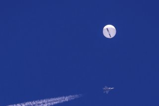 Le ballon chinois avait traversé les Etats-Unis d'ouest en est, de l'Alaska à la Caroline du Sud, avant d'être abattu par un F-22 au-dessus de l'océan Atlantique (archives).