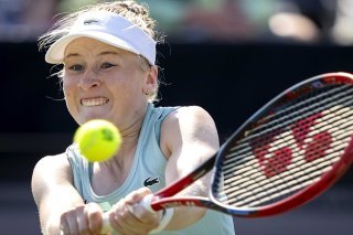 Céline Naef peut encore croire en ses chances contre la Russe Potapova (archive).