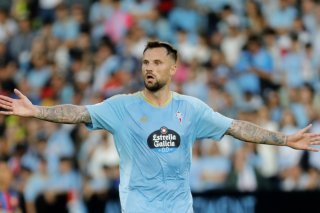 Haris Seferovic sous le maillot du Celta Vigo.