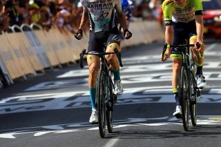 L'Espagnol Pello Bilbao s'est montré le plus rapide sur la ligne d'arrivée devant l'Allemand Georg Zimmermann.