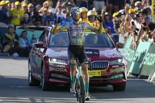L'arrivée victorieuse de Wout Poels