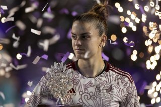 Maria Sakkari a conquis samedi son 2e titre WTA KEYSTONE/EPA/Ivan Villanueva