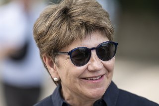 Viola Amherd a chuté lors d'une randonnée en Valais. Elle souffre d'une fracture du coude (archives).