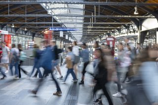 Voyageurs à la gare de Bâle (photo d'archives).