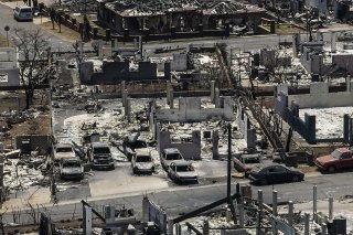 La ville de Lahaina a été quasiment rasée par les flammes (archives).