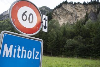 Les fouilles de sondage dans l'ancienne galerie se termineront d'ici au printemps prochain. Elles fourniront des informations sur la localisation, la quantité et l'état des munitions enfouies depuis plus de 75 ans (photo prétexte). KEYSTONE/PETER SCHNEIDER