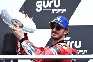 Bagnaia a 27 points d'avance sur Martin à quatre GP de la fin de la saison KEYSTONE/EPA/JOEL CARRETT
