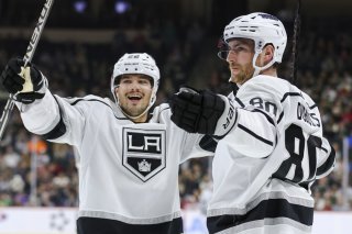 Fiala (à gauche) en est déjà à 7 points cette saison KEYSTONE/AP/Matt Krohn