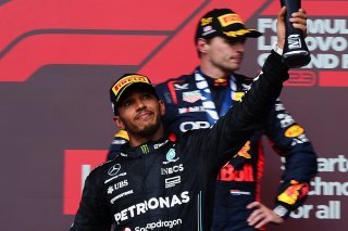 Lewis Hamilton: 2023 n'est pas vraiment sa saison.... KEYSTONE/EPA/SHAWN THEW